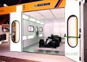 Окрасочные камеры, окрасочное оборудование, покрасочные камеры Mecnan